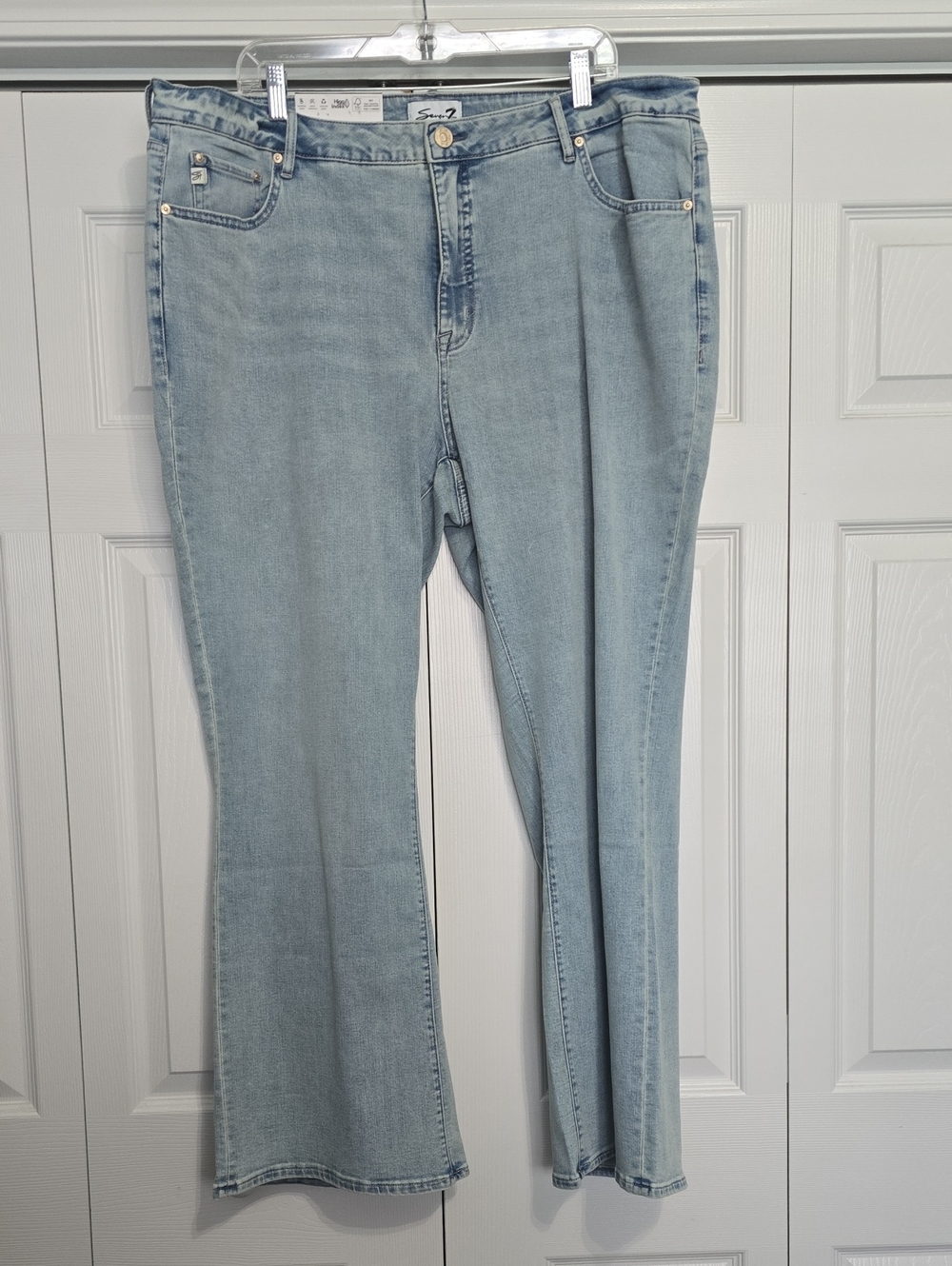 Seven7 Light Blue Bootcut Jeans